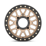15X7 KMC Powersports KS235 GRENADE BEADLOCK SATIN BRONZE 4X110