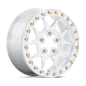 15X10 KMC Powersports KS437 TORO FORGED BEADLOCK RAW MACHINED FORGED 5X114.3
