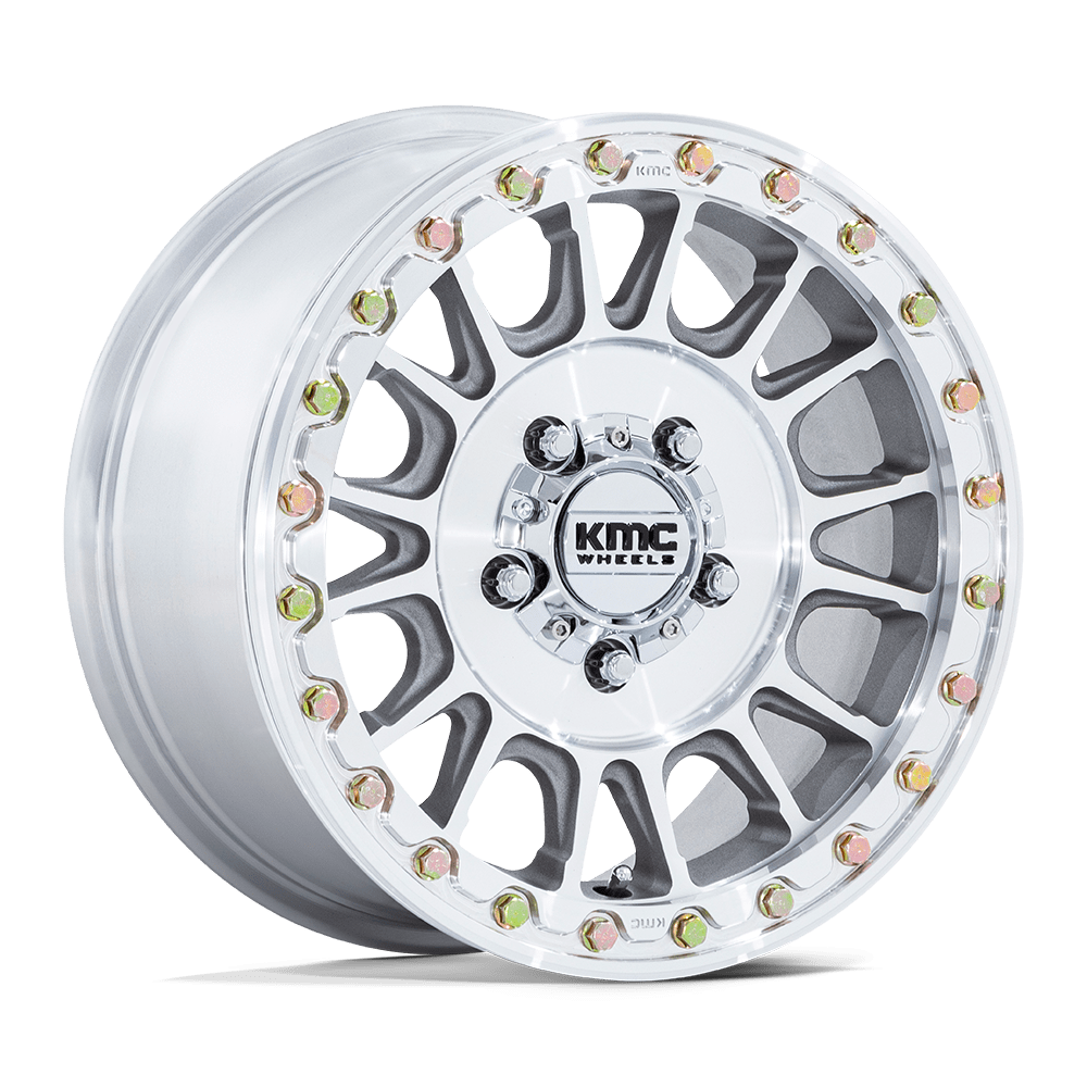 15X10 KMC Powersports KS239 IMPACT UTV BEADLOCK MACHINED 5X114.3