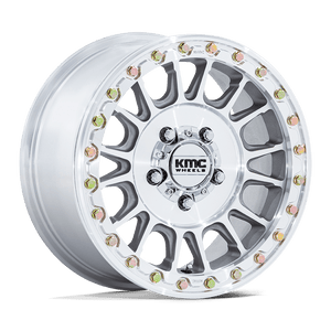 15X7 KMC Powersports KS239 IMPACT UTV BEADLOCK MACHINED 4X137