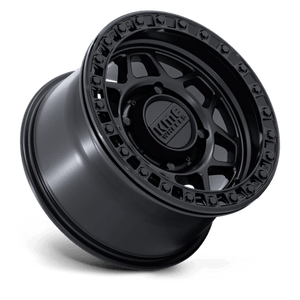 15X7 KMC Powersports KS241 TORX BEADLOCK MATTE BLACK W/ GLOSS BLACK RG 4X156