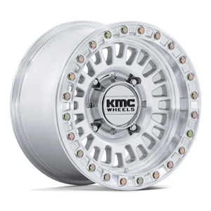 15X8 KMC Powersports KS242 AZTEC BEADLOCK MACHINED 5X114.3