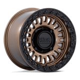 15X8 KMC Powersports KS242 AZTEC BEADLOCK MATTE BRONZE W/ MATTE BLACK RG 6X139.7