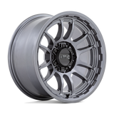 17X8.5 KMC KM727 WRATH MATTE ANTHRACITE 6X139.7