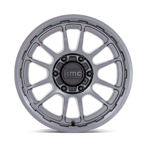 17X8.5 KMC KM727 WRATH MATTE ANTHRACITE 6X139.7