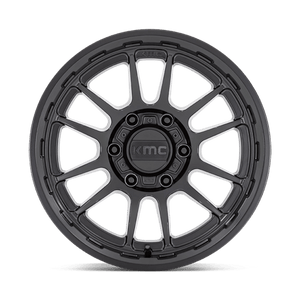 17X8.5 KMC KM727 WRATH SATIN BLACK 6X139.7
