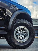 20X9 KMC KM549 GRS RIMS - GLOSS SILVER W/ MACHINED FACE 5X127