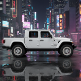17X9 KMC KM549 GRS RIMS - GLOSS SILVER W/ MACHINED FACE 5X127