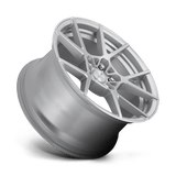 20X9.5 Rotiform R138 KPS GLOSS SILVER BRUSHED 5X114.3