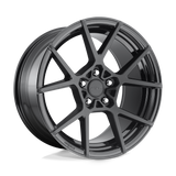 18X8.5 Rotiform R139 KPS MATTE BLACK 5X112