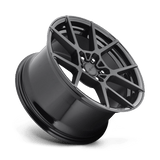 19X8.5 Rotiform R139 KPS MATTE BLACK 5X114.3