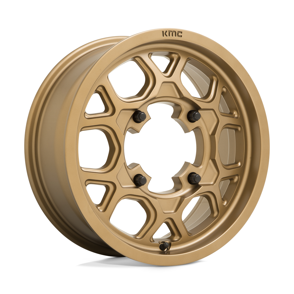 15X6 KMC Powersports KS133 MESA LITE MATTE BRONZE 4X156