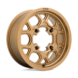 15X6 KMC Powersports KS133 MESA LITE MATTE BRONZE 4X156