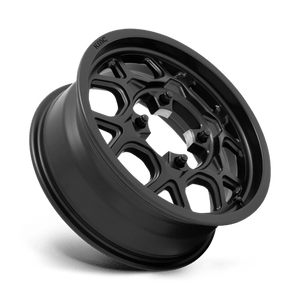 15X6 KMC Powersports KS133 MESA LITE SATIN BLACK 4X156