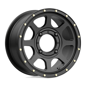 14X7 KMC Powersports KS134 ADDICT 2 SATIN BLACK 4X137