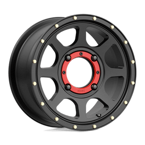 14X7 KMC Powersports KS134 ADDICT 2 SATIN BLACK 4X137
