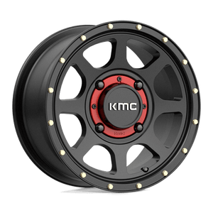 14X7 KMC Powersports KS134 ADDICT 2 SATIN BLACK 4X137