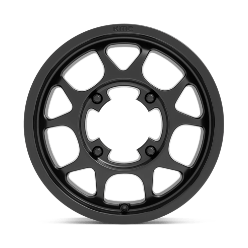 15X6 KMC Powersports KS136 TORO SATIN BLACK 4X137