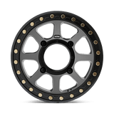 14X7 KMC Powersports KS234 ADDICT 2 BEADLOCK SATIN GRAY 4X137