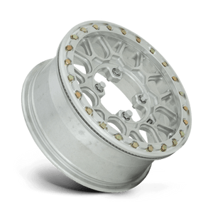 15X6 KMC Powersports KS435 GRENADE BEADLOCK FORGED RAW FINISH 4X156