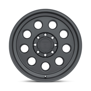15X8 Level 8 HAULER MATTE BLACK 5X127