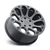 16" Level 8 IMPACT MATTE BLACK 6X132