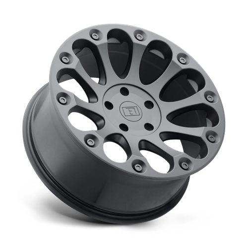 18" Level 8 IMPACT MATTE BLACK 6X114.3