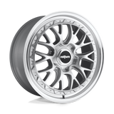 19X10 Rotiform R155 LSR GLOSS SILVER MACHINED 5X112