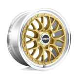 19X10 Rotiform R156 LSR MATTE GOLD MACHINED 5X114.3