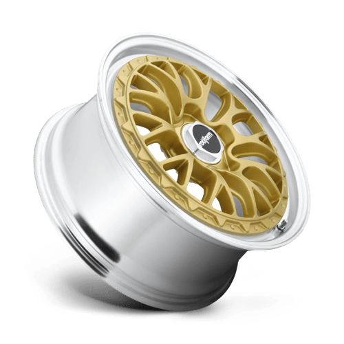 19X10 Rotiform R156 LSR MATTE GOLD MACHINED 5X114.3