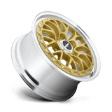 19X8.5 Rotiform R156 LSR MATTE GOLD MACHINED 5X112