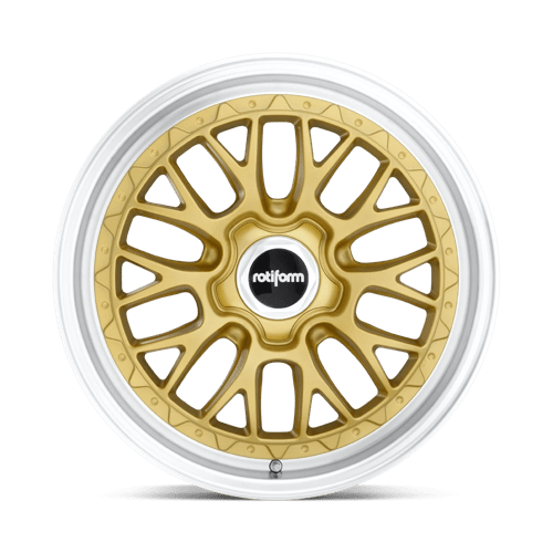 19X8.5 Rotiform R156 LSR MATTE GOLD MACHINED 5X112