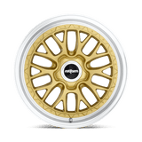 19X8.5 Rotiform R156 LSR MATTE GOLD MACHINED 5X112