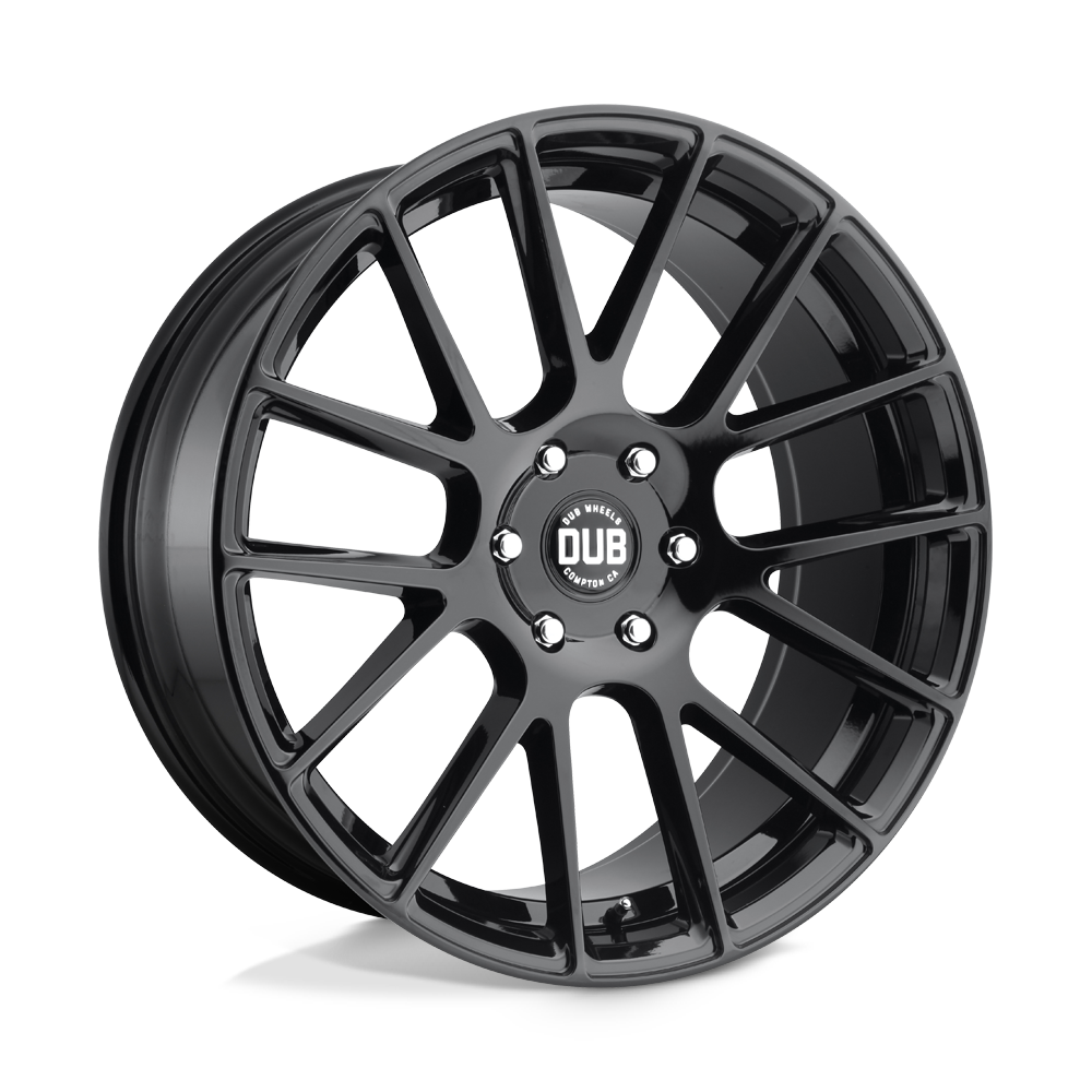 22X9.5 DUB 1PC S205 LUXE GLOSS BLACK 6X135