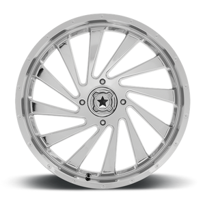 22X7 MSA Offroad Wheels M46 BLADE CHROME 4X137