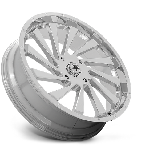 22X7 MSA Offroad Wheels M46 BLADE CHROME 4X156