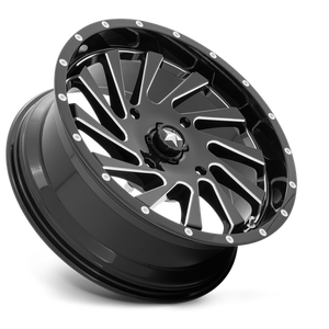 18X7 MSA Offroad Wheels M46 BLADE GLOSS BLACK MILLED 4X137