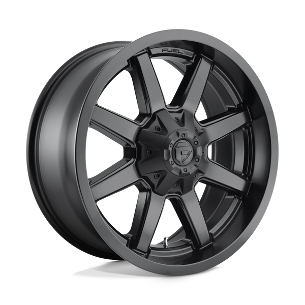 20X10 Fuel 1PC D436 MAVERICK RIMS - SATIN BLACK 8X180