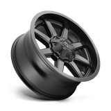 20X10 Fuel 1PC D436 MAVERICK RIMS - SATIN BLACK 8X180