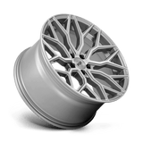 22X10 Niche 1PC M265 MAZZANTI ANTHRACITE BRUSHED TINT CLEAR 5X120