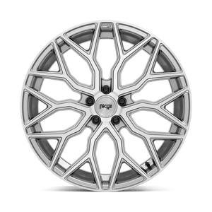 20X10.5 Niche 1PC M265 MAZZANTI ANTHRACITE BRUSHED TINT CLEAR 5X120