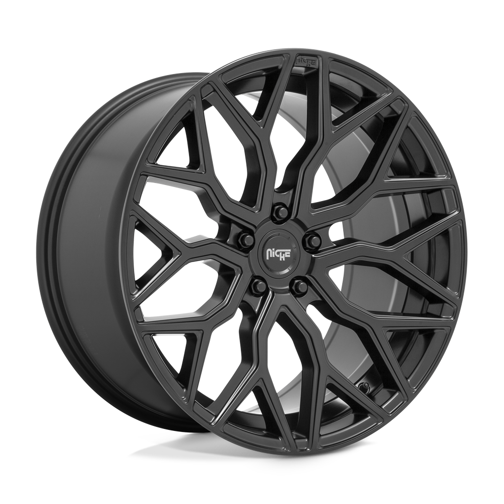 19X8.5 Niche 1PC M261 MAZZANTI MATTE BLACK 5X108