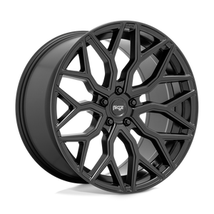 19X8.5 Niche 1PC M261 MAZZANTI MATTE BLACK 5X112