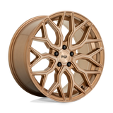 22X10 Niche 1PC M263 MAZZANTI BRONZE BRUSHED 5X114.3