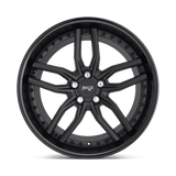 20X10.5 Niche 1PC M194 METHOS GLOSS BLACK MATTE BLACK 5X120