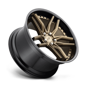 19X8.5 Niche 1PC M195 METHOS MATTE BRONZE BLACK BEAD RING 5X120
