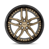 19X8.5 Niche 1PC M195 METHOS MATTE BRONZE BLACK BEAD RING 5X112