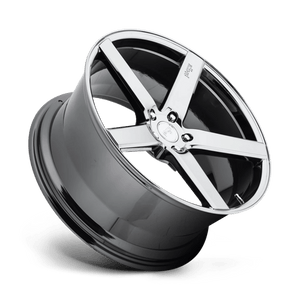 20X8.5 Niche 1PC M132 MILAN CHROME PLATED 5X112