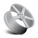 19X8.5 Niche 1PC M135 MILAN GLOSS SILVER MACHINED 5X114.3