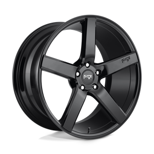 20X10 Niche 1PC M188 MILAN GLOSS BLACK 5X114.3